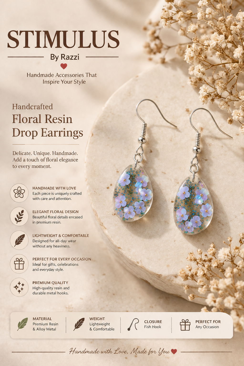 Celestial Flower Drops