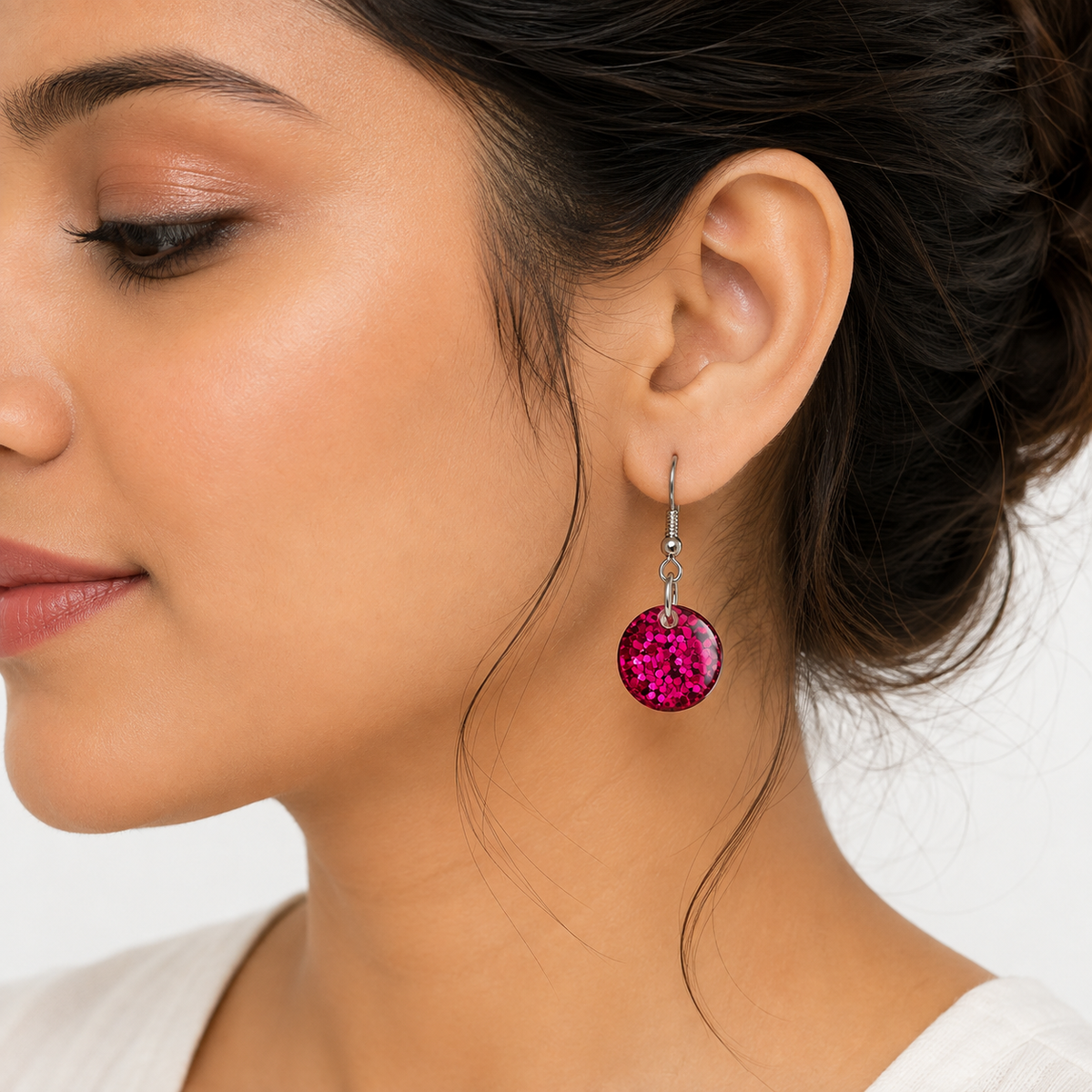 Rosé Radiance Earrings