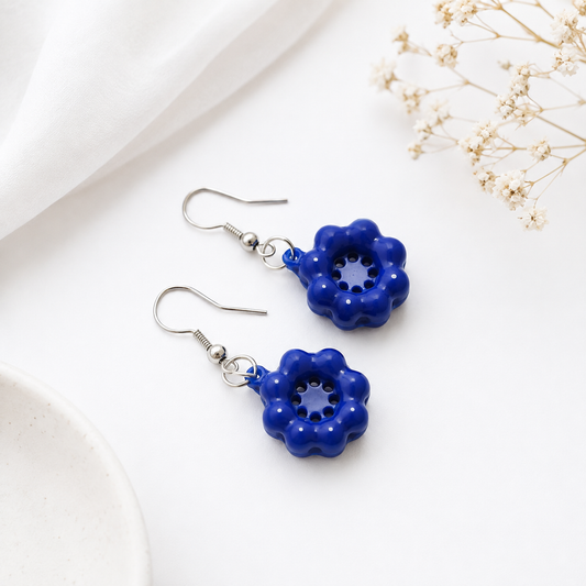 Azure Bloom Earrings