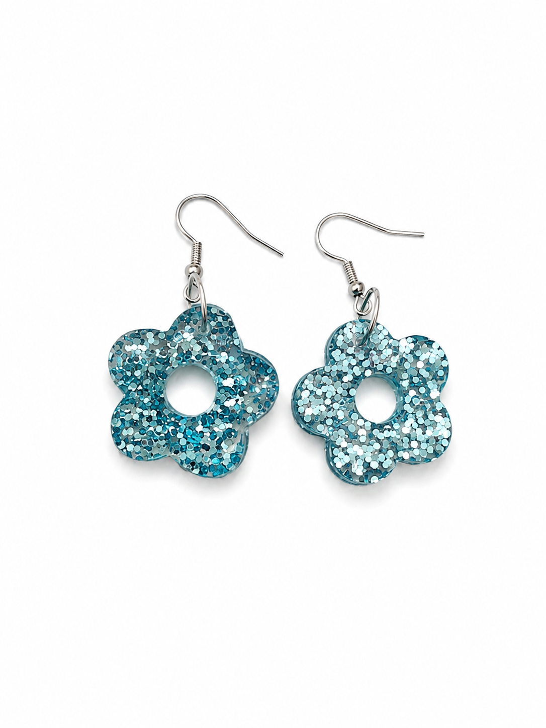 Teal Éclat Earrings